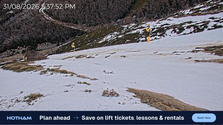 Webcam Mount Hotham: Upper Image