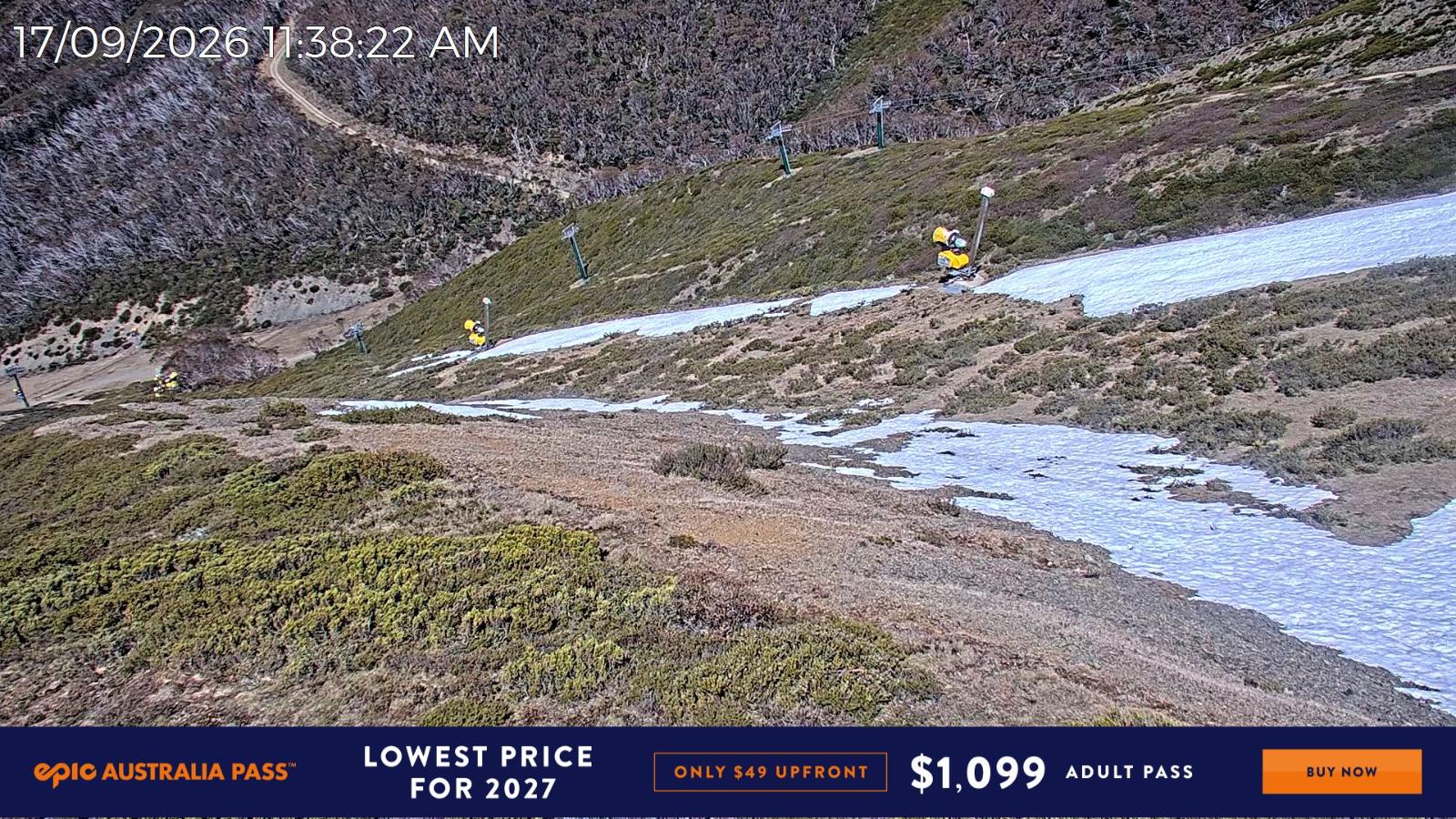 Webcam Mount Hotham: Upper Image