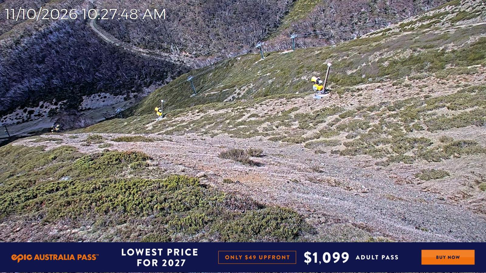 Webcam Mount Hotham: Upper Image