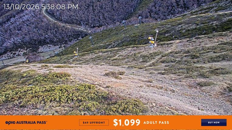 Webcam Mount Hotham: Upper Image
