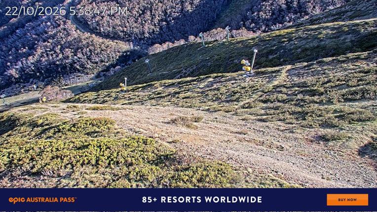 Webcam Mount Hotham: Upper Image