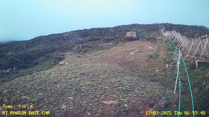 Mount Mawson: Base cam (mtmawson.info)