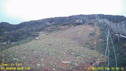 Mount Mawson: Base cam (mtmawson.info)