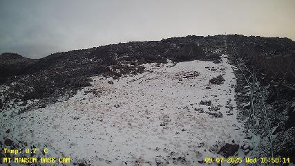 Mount Mawson: Base cam (mtmawson.info)