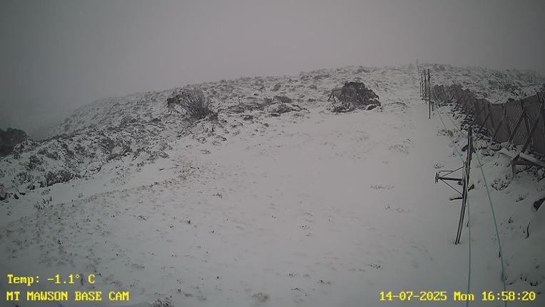 Webcam Mount Mawson: Base cam