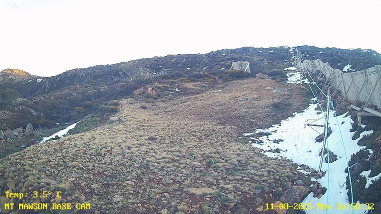 Webcam Mount Mawson: Base cam