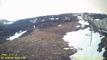 Mount Mawson: Base cam (mtmawson.info)