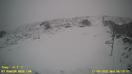Mount Mawson: Base cam (mtmawson.info)