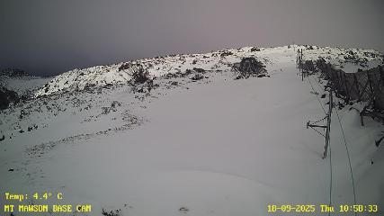Mount Mawson: Base cam (mtmawson.info)