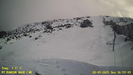 Mount Mawson: Base cam (mtmawson.info)