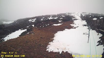 Mount Mawson: Base cam (mtmawson.info)