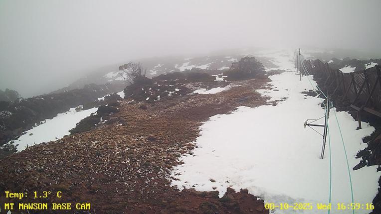 Webcam Mount Mawson: Base cam