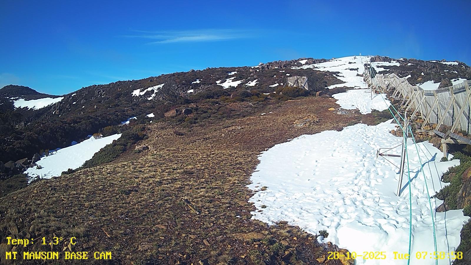 Webcam Mount Mawson: Base cam
