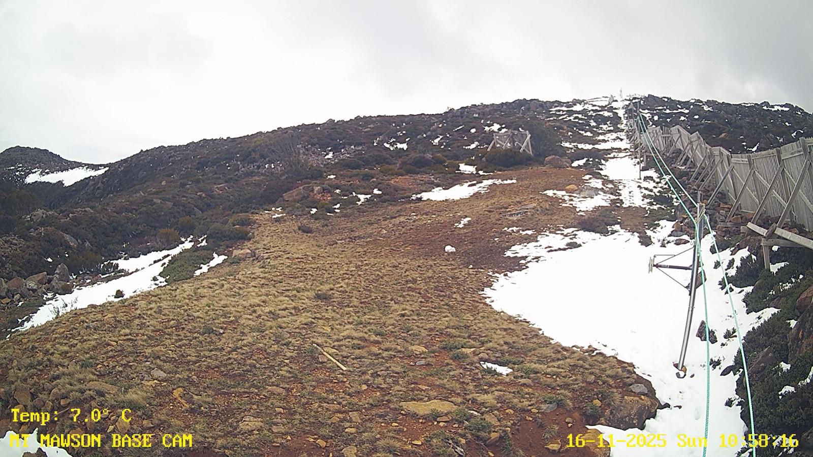 Webcam Mount Mawson: Base cam