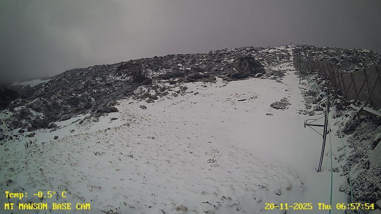 Webcam Mount Mawson: Base cam
