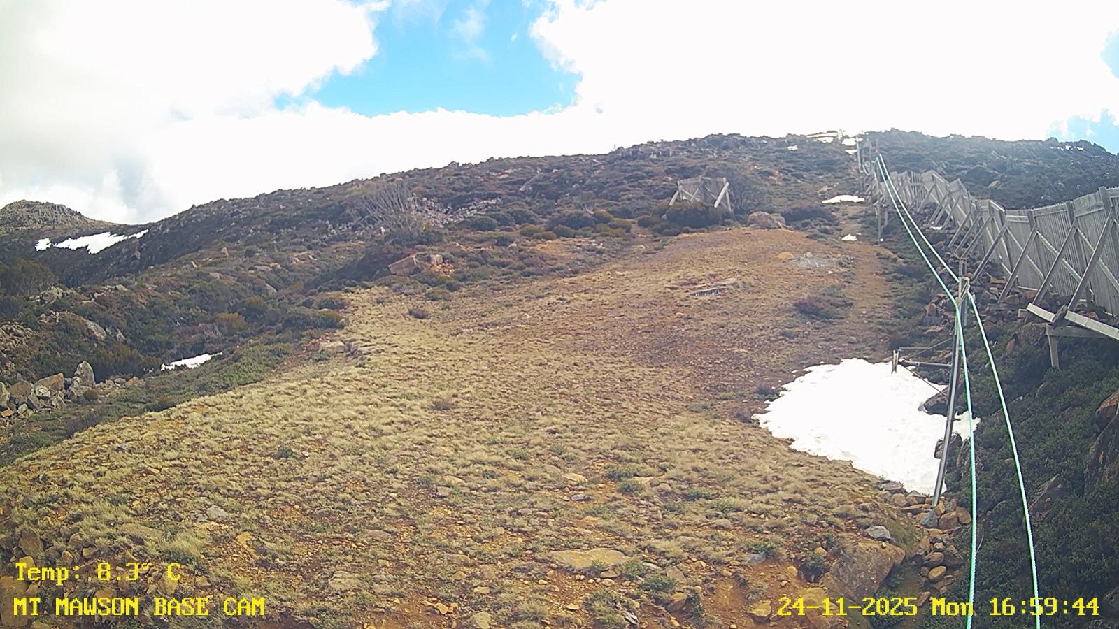 Webcam Mount Mawson: Base cam