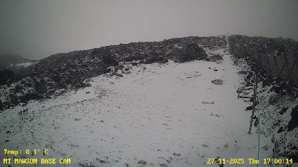 Mount Mawson: Base cam (mtmawson.info)