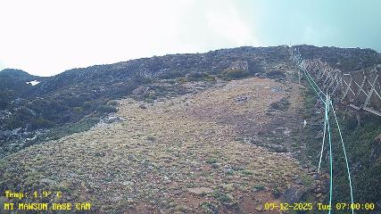 Mount Mawson: Base cam (mtmawson.info)