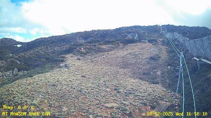 Mount Mawson: Base cam (mtmawson.info)