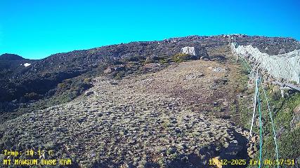 Mount Mawson: Base cam (mtmawson.info)