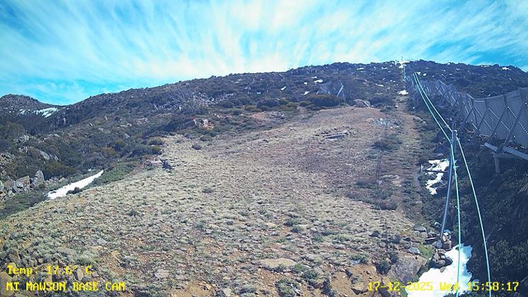 Webcam Mount Mawson: Base cam