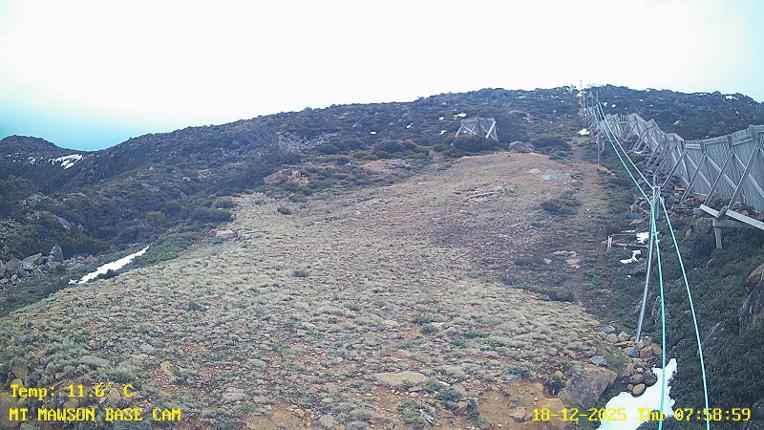 Webcam Mount Mawson: Base cam