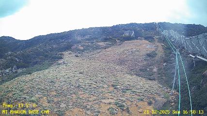 Mount Mawson: Base cam (mtmawson.info)