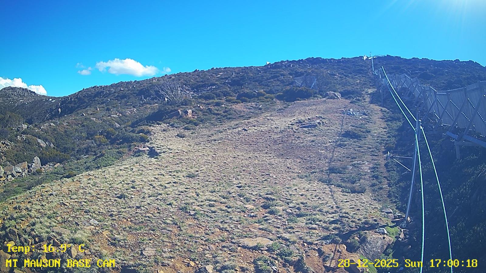 Webcam Mount Mawson: Base cam