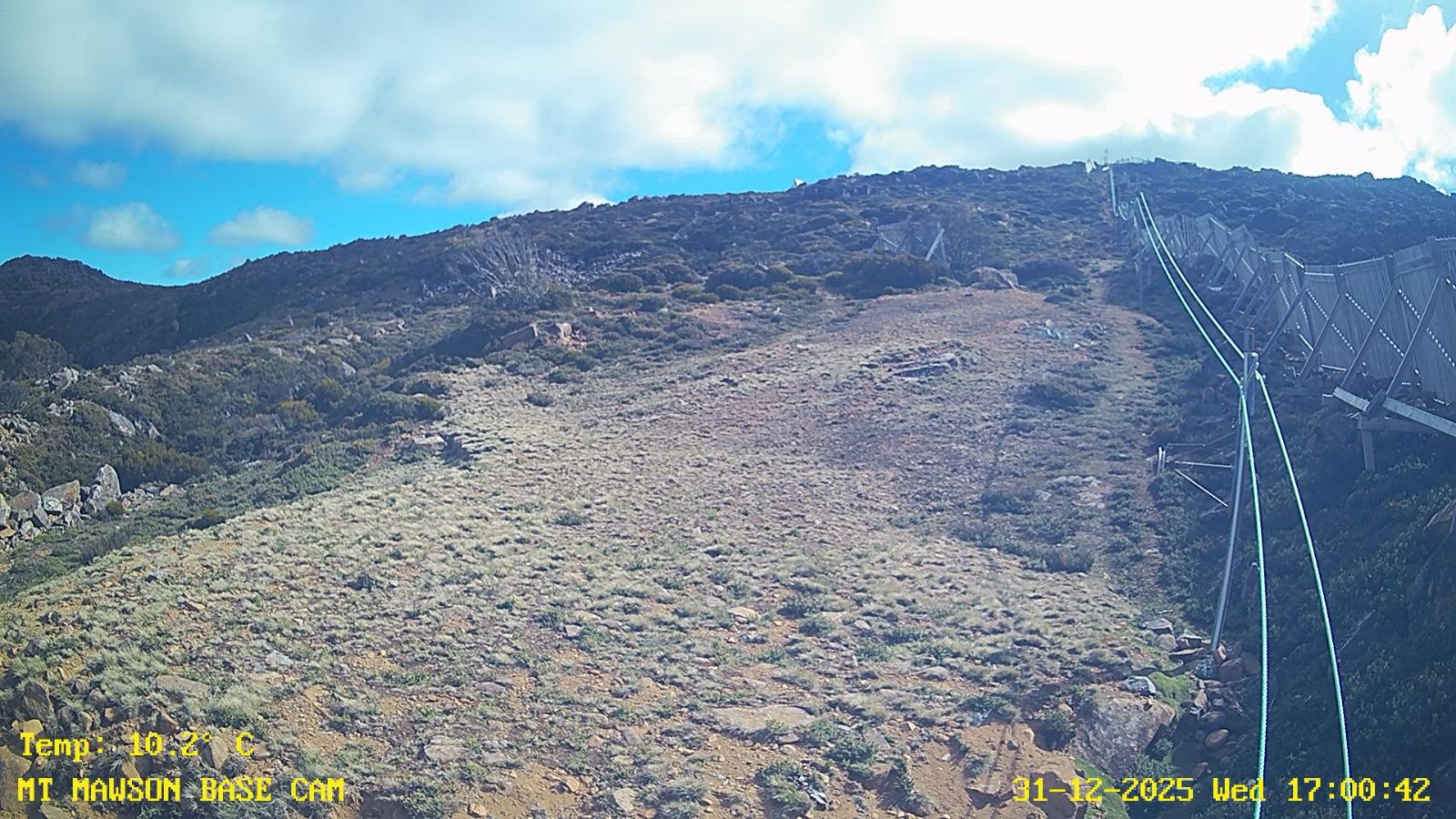 Webcam Mount Mawson: Base cam