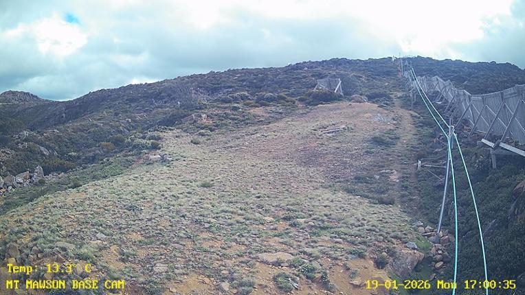 Webcam Mount Mawson: Base cam