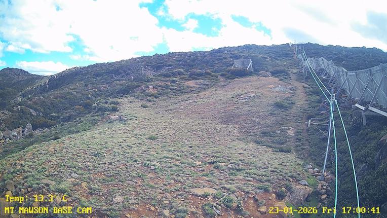 Webcam Mount Mawson: Base cam