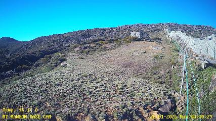 Mount Mawson: Base cam (mtmawson.info)