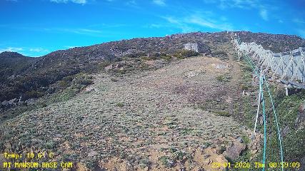 Mount Mawson: Base cam (mtmawson.info)