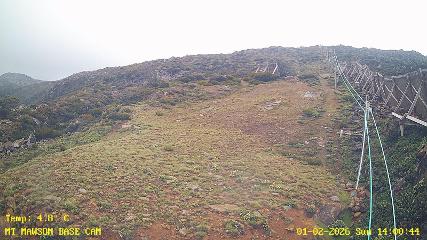Mount Mawson: Base cam (mtmawson.info)