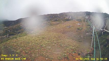 Mount Mawson: Base cam (mtmawson.info)