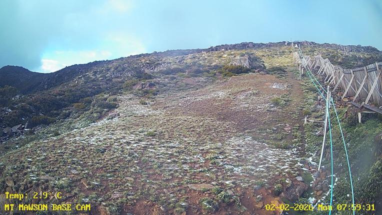 Webcam Mount Mawson: Base cam