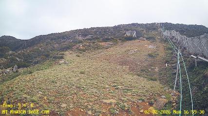 Mount Mawson: Base cam (mtmawson.info)