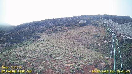 Mount Mawson: Base cam (mtmawson.info)