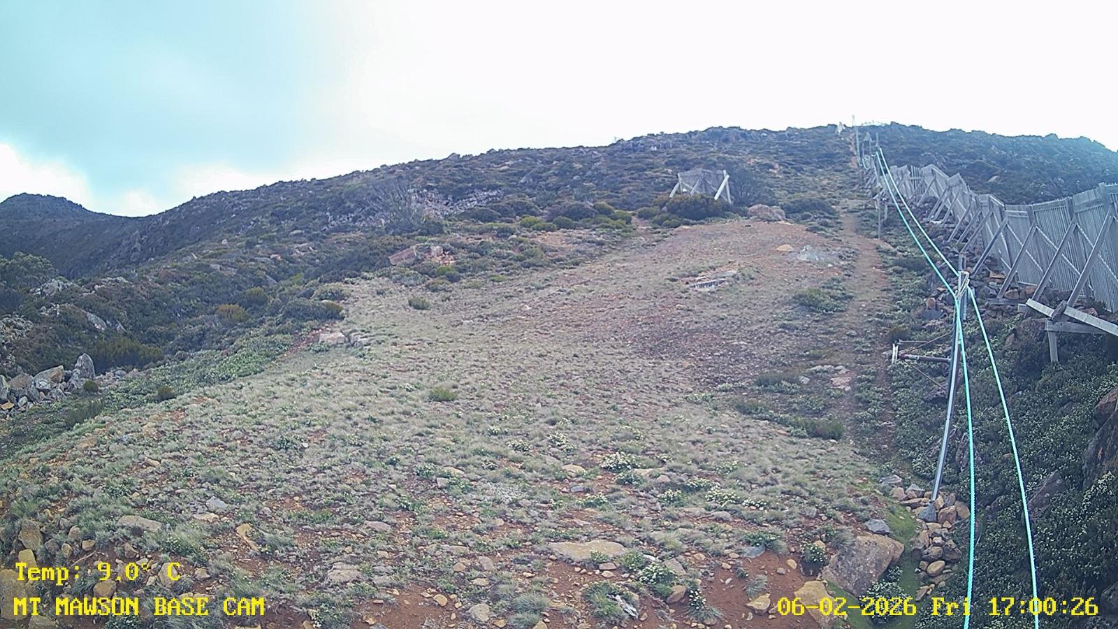 Webcam Mount Mawson: Base cam
