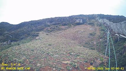 Mount Mawson: Base cam (mtmawson.info)