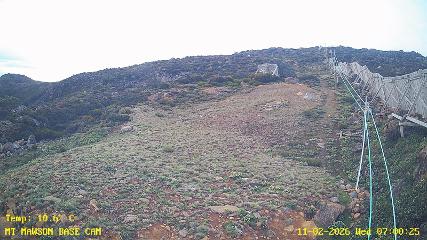 Mount Mawson: Base cam (mtmawson.info)