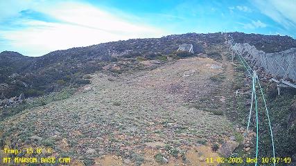 Mount Mawson: Base cam (mtmawson.info)