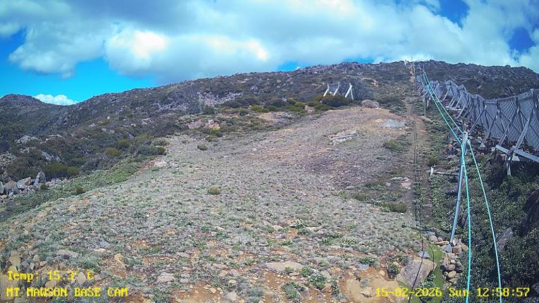 Webcam Mount Mawson: Base cam