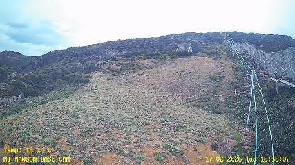 Mount Mawson: Base cam (mtmawson.info)
