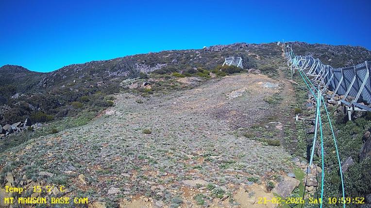 Webcam Mount Mawson: Base cam