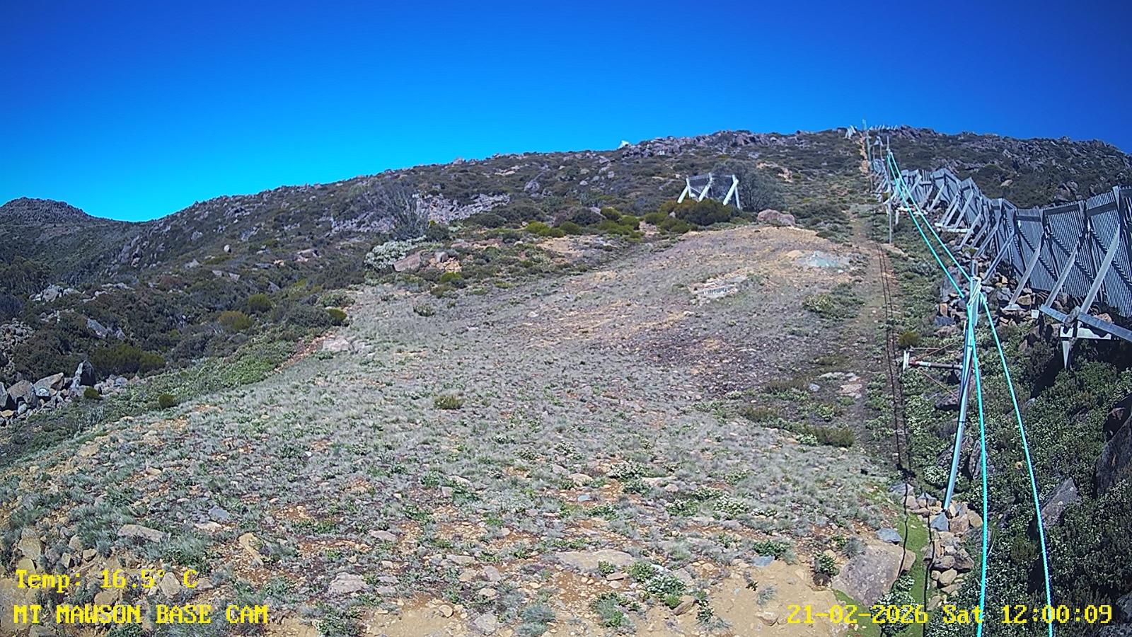 Webcam Mount Mawson: Base cam