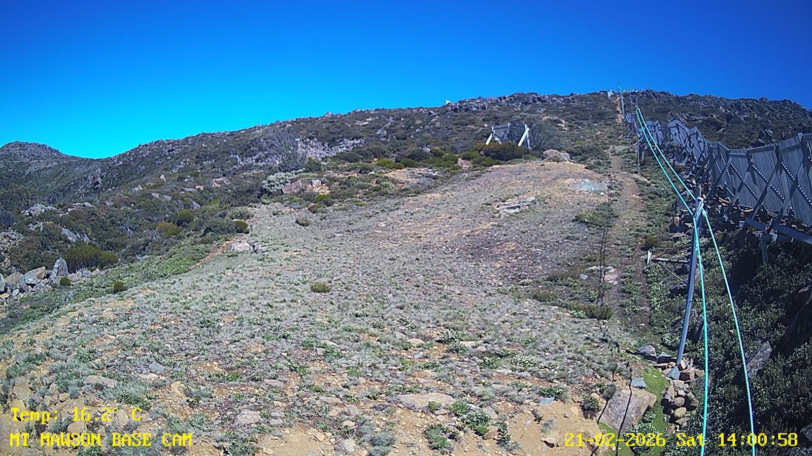 Webcam Mount Mawson: Base cam