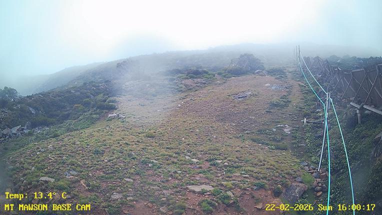 Webcam Mount Mawson: Base cam