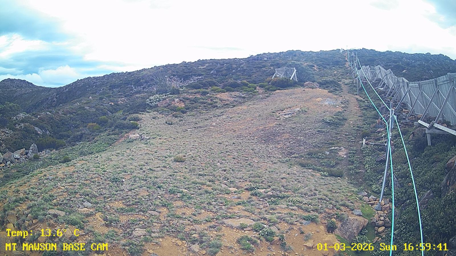 Webcam Mount Mawson: Base cam