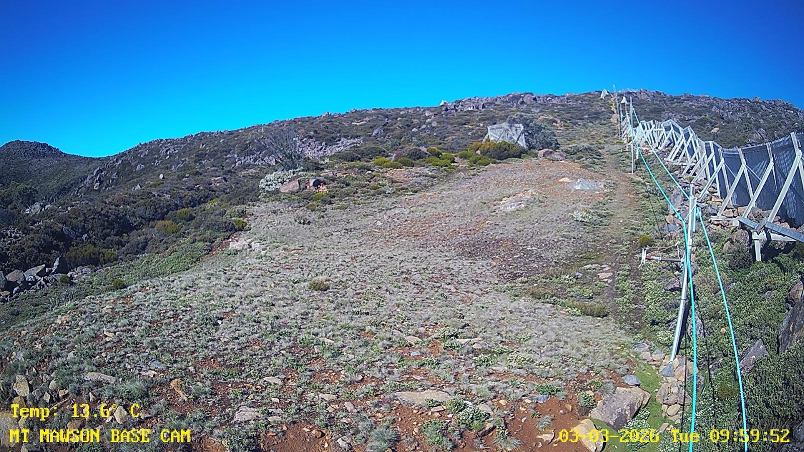 Webcam Mount Mawson: Base cam